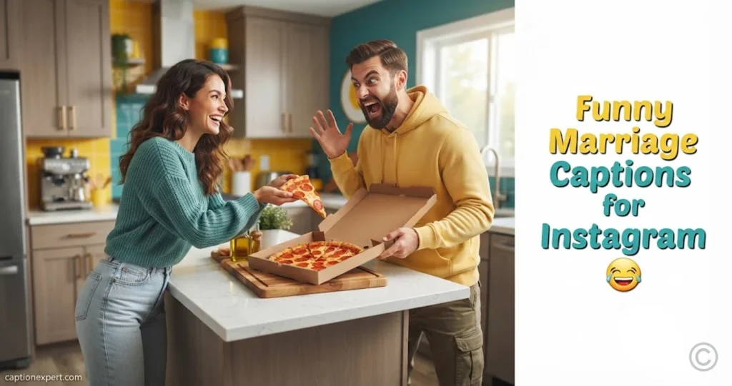 Funny Marriage Captions for Instagram 