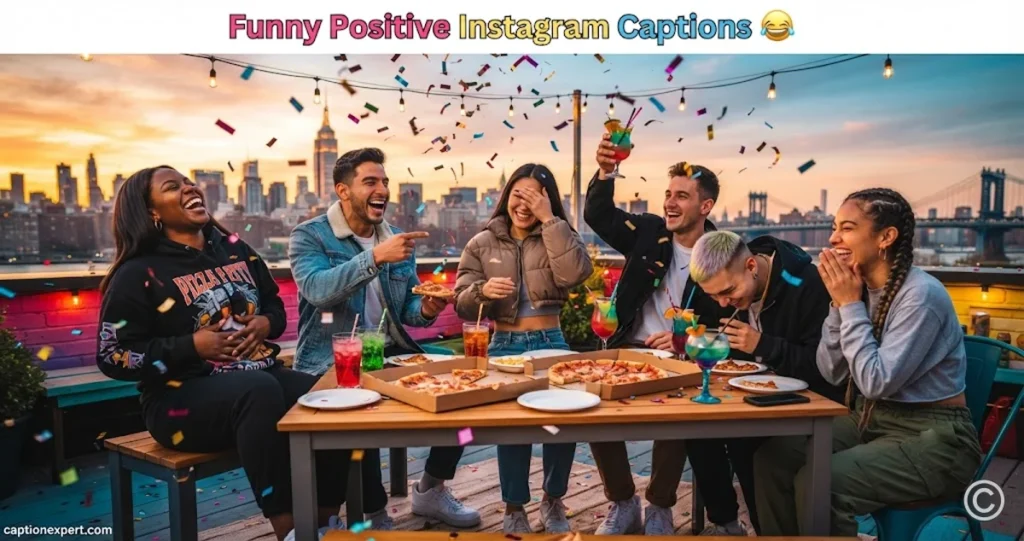 Funny Positive Instagram Captions