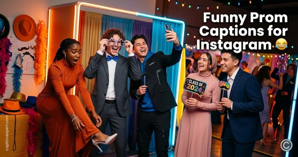 Funny Prom Captions for Instagram
