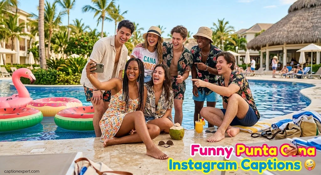 Funny Punta Cana Instagram Captions 
