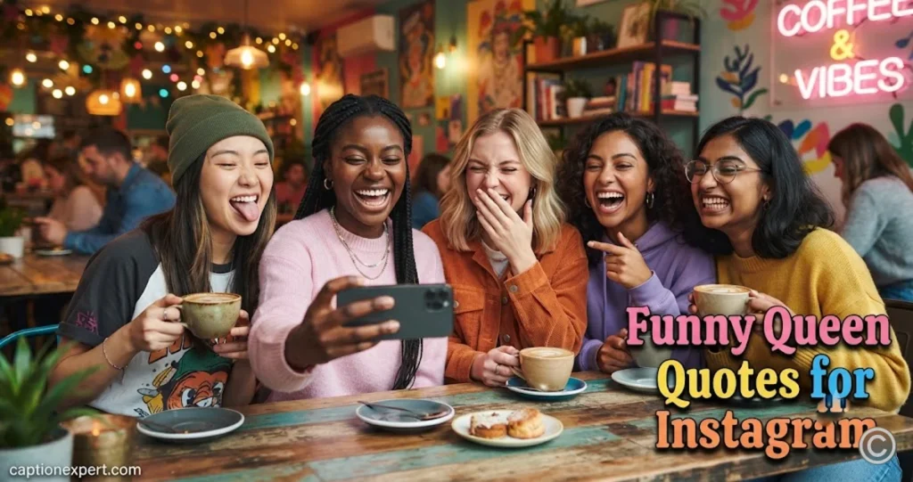 Funny Queen Quotes for Instagram 
