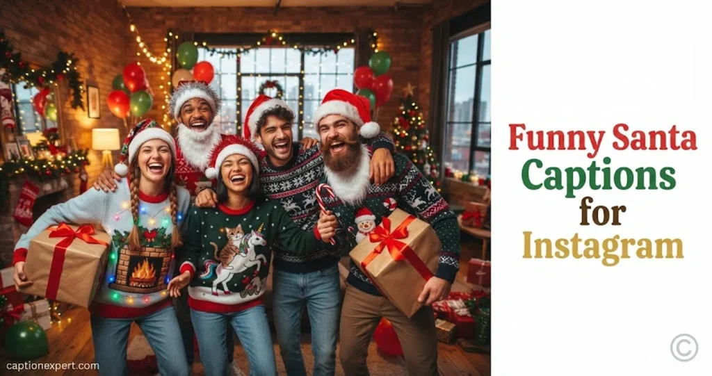 Funny Santa Captions