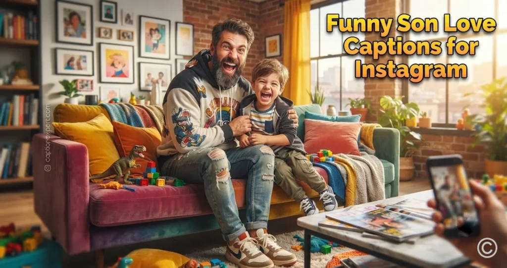 Funny Son Love Captions
