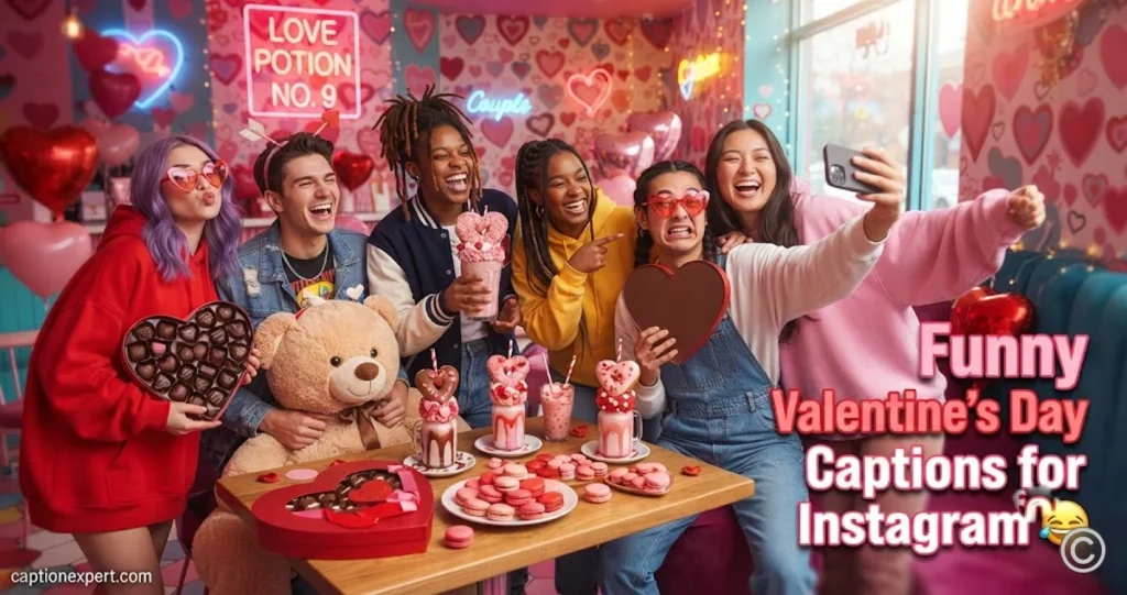 Funny Valentine's Day Captions