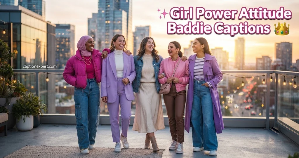 Girl Power Attitude Baddie Captions 