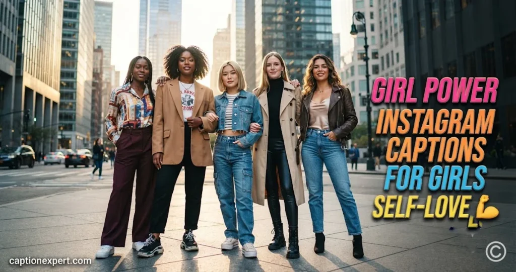 Girl Power Instagram Captions for Girls Self-Love