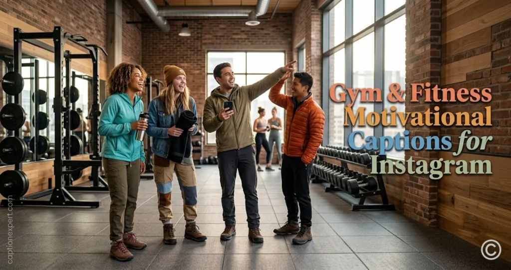 Gym & Fitness Motivational Captions for Instagram