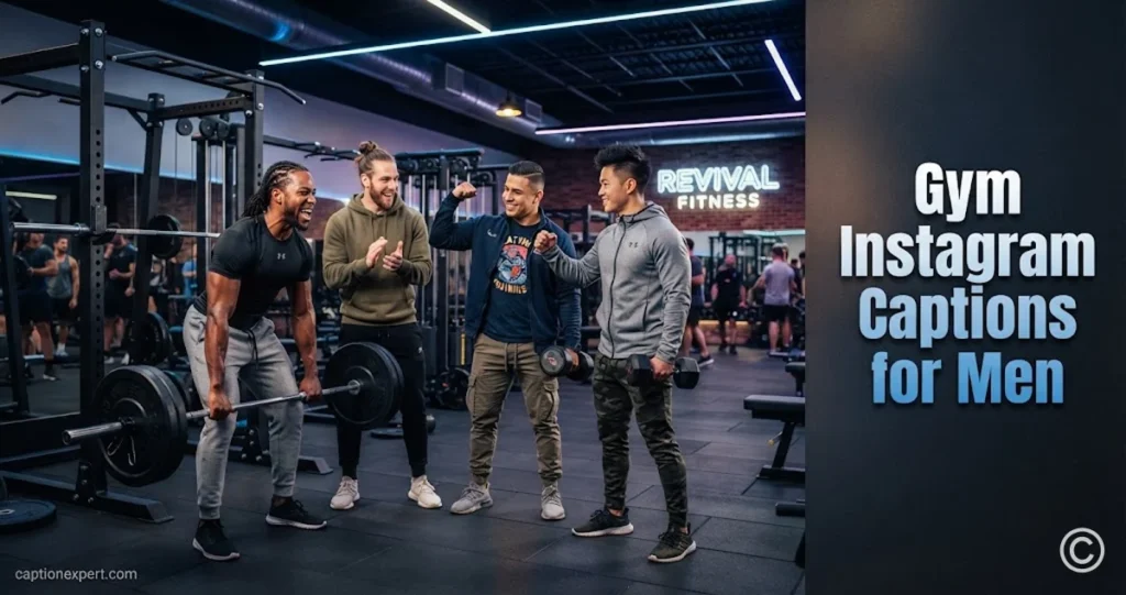 Gym Instagram Captions for Men