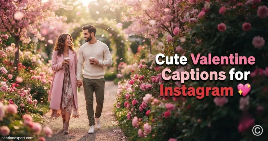 Cute Valentine Captions for Instagram 
