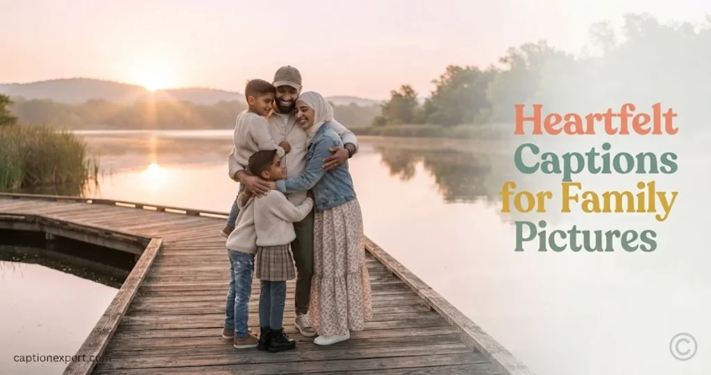 Heartfelt Captions for Family