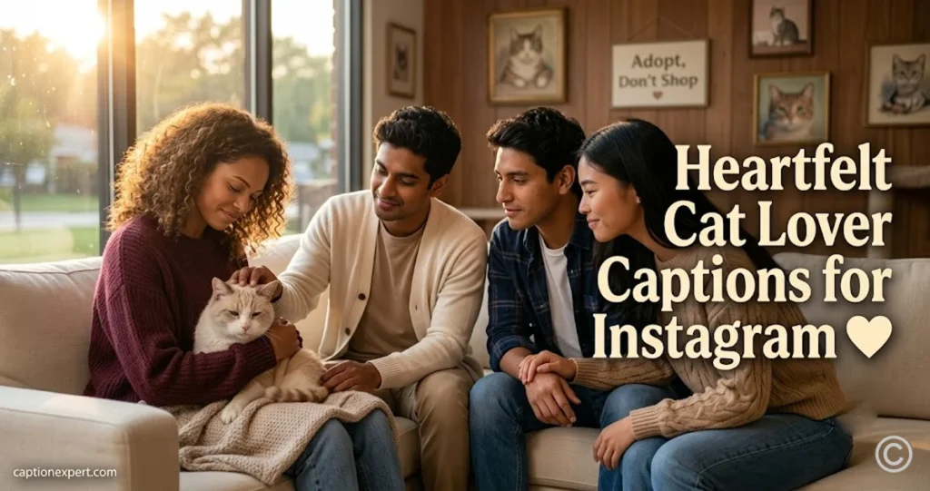 Heartfelt Cat Lover Captions for Instagram