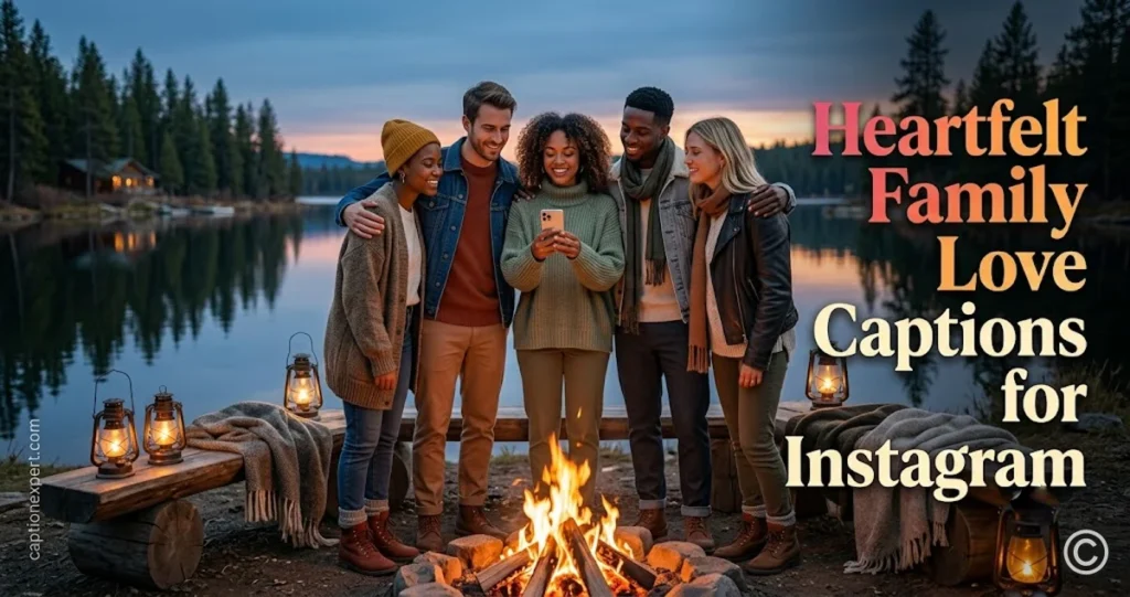 Heartfelt Family Love Captions
