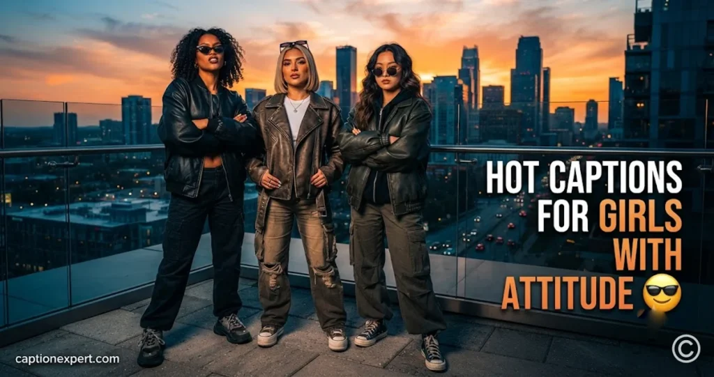 Hot Captions for Girls with Attitude