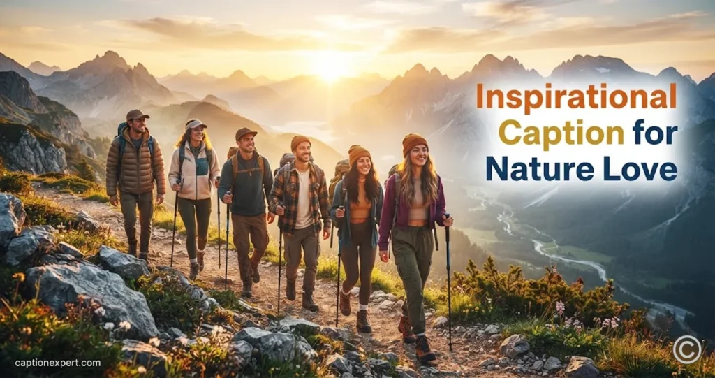 Inspirational Caption for Nature Love 