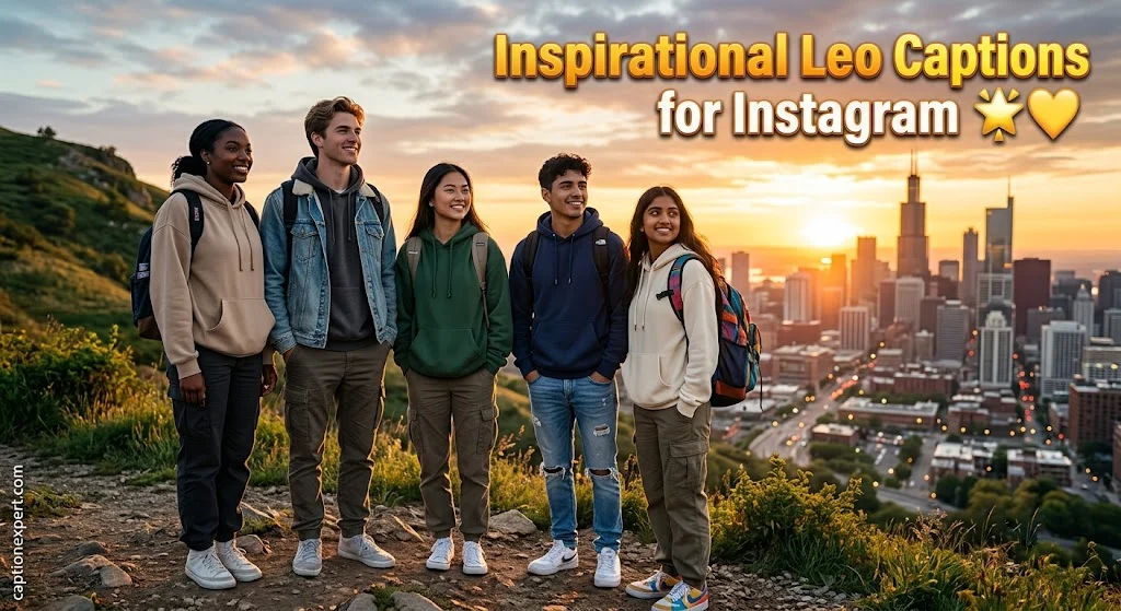Inspirational Leo Captions for Instagram