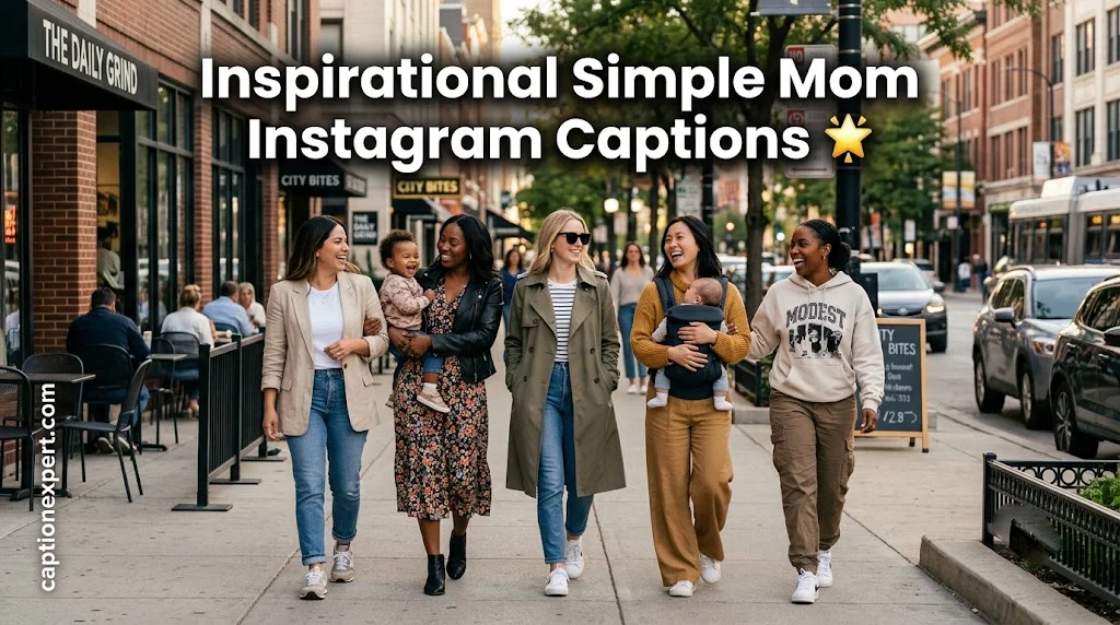  Inspirational Simple Mom Instagram Captions 
