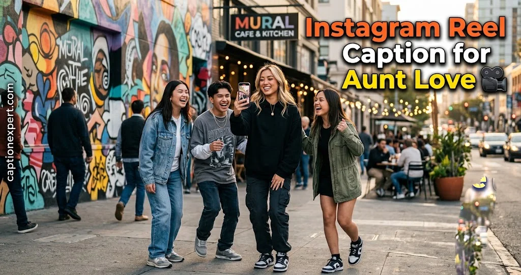 Instagram Reel Caption for Aunt Love 