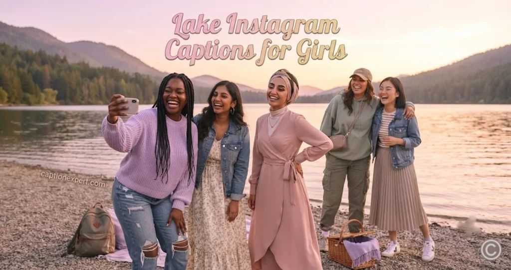 Lake Instagram Captions for Girls