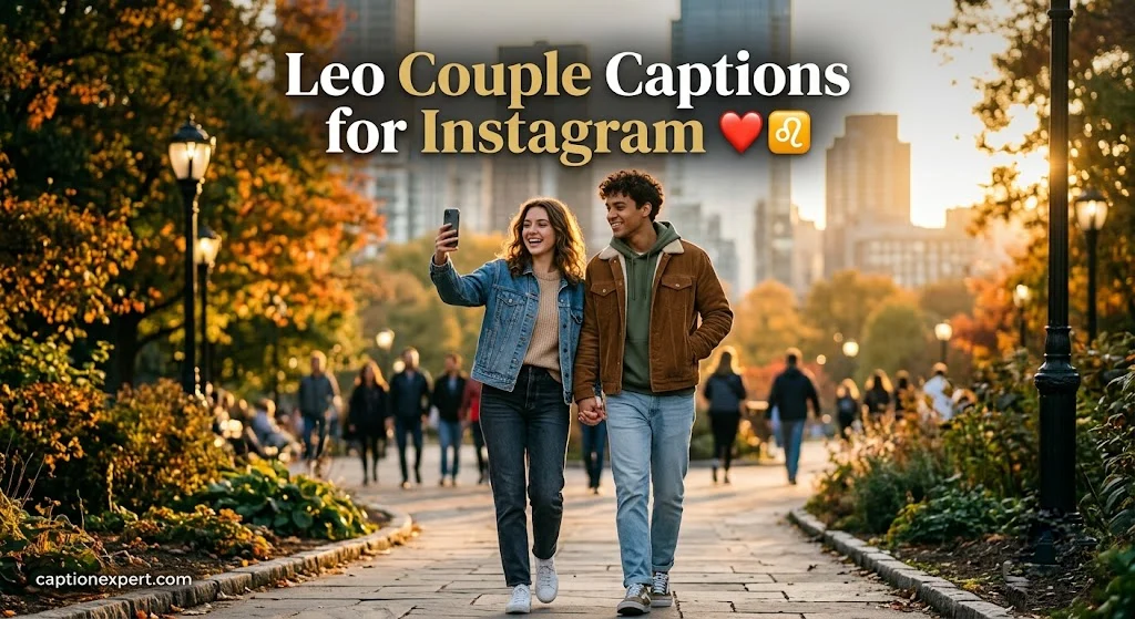 Leo Couple Captions for Instagram