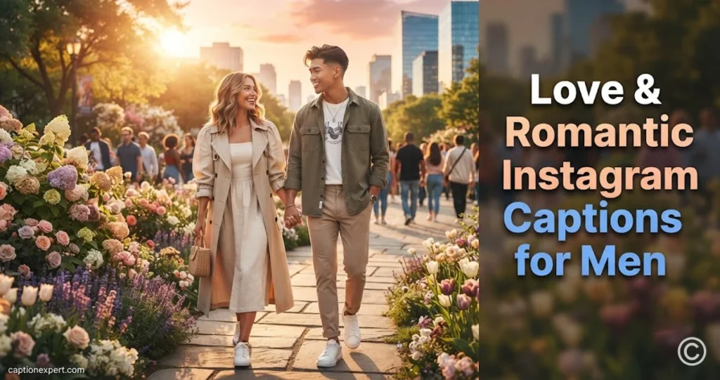 Love & Romantic Instagram Captions for Men