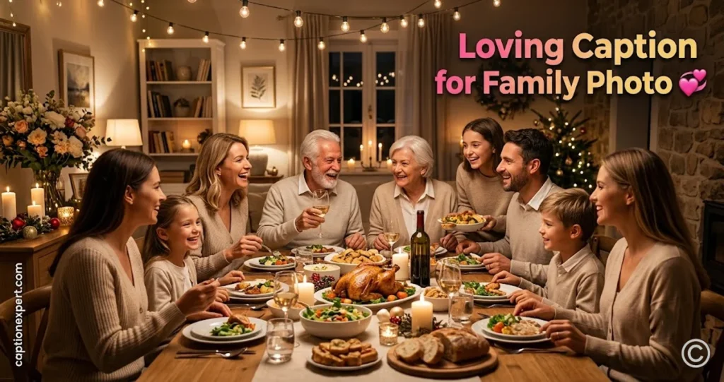 Loving Caption for Family Photo 