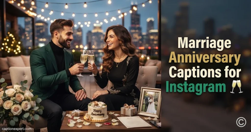 Marriage Anniversary Captions for Instagram