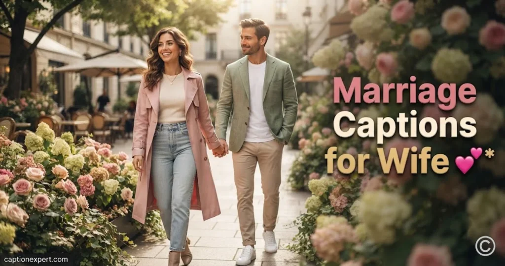 Marriage Captions for Wife 