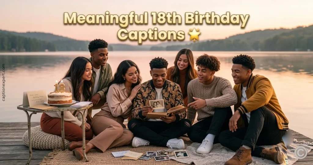 Meaningful 18th Birthday Captions 