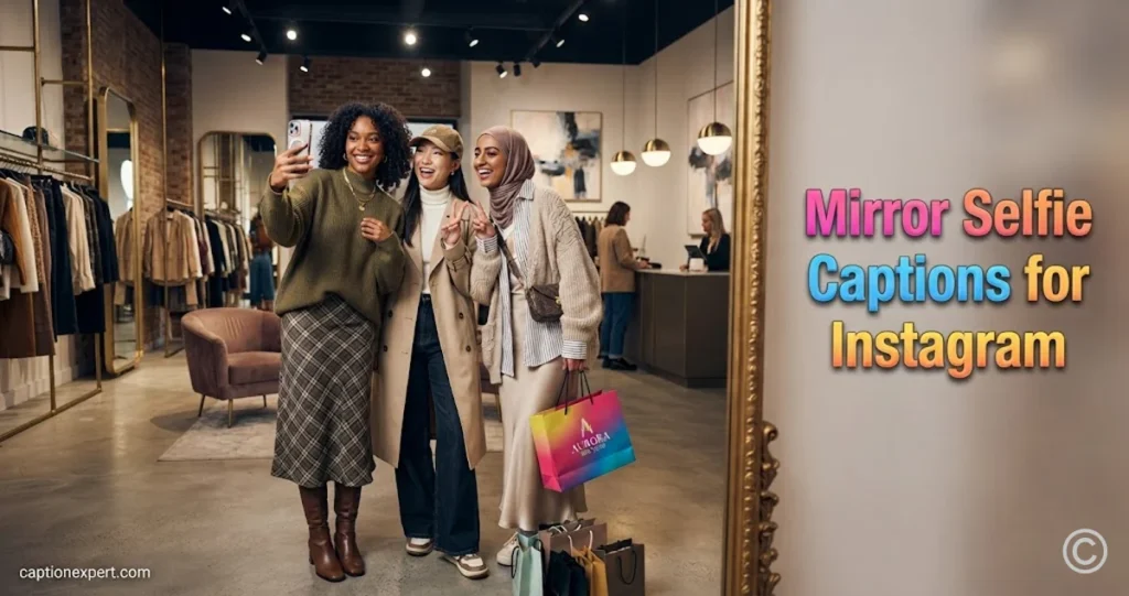 Mirror Selfie Captions for Instagram