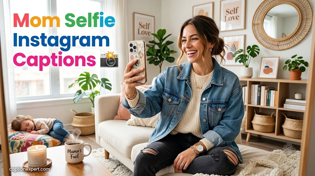  Mom Selfie Instagram Captions 
