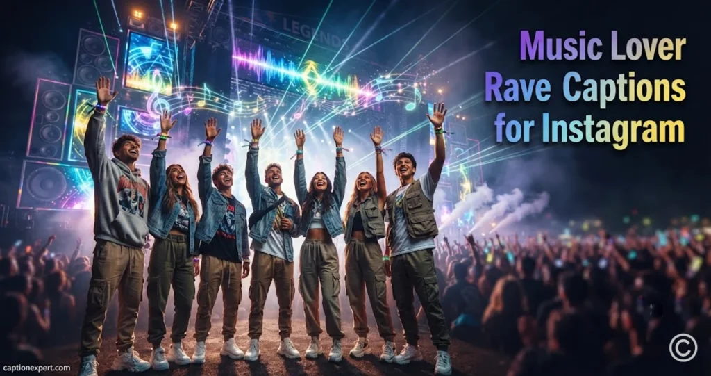  Music Lover Rave Captions