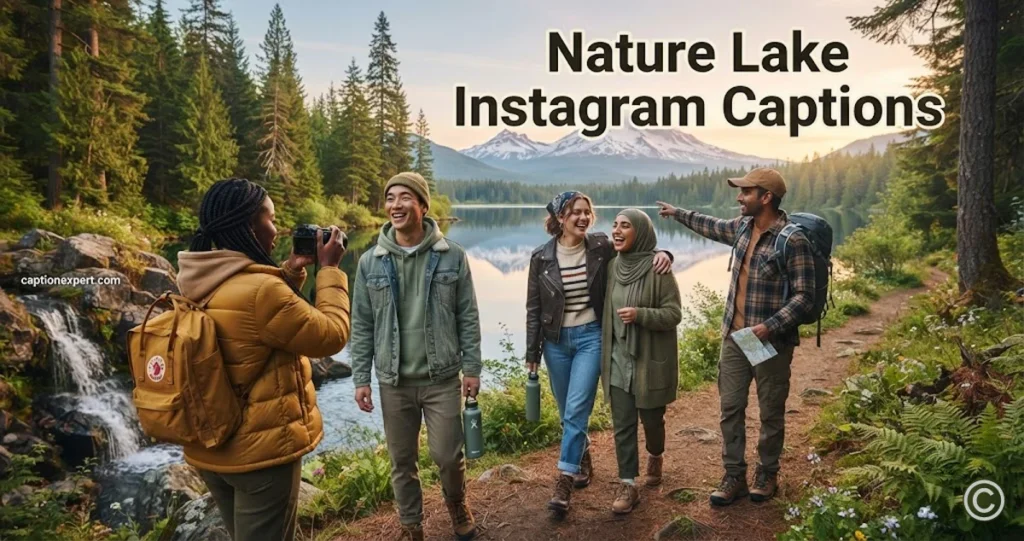 Nature Lake Instagram Captions

