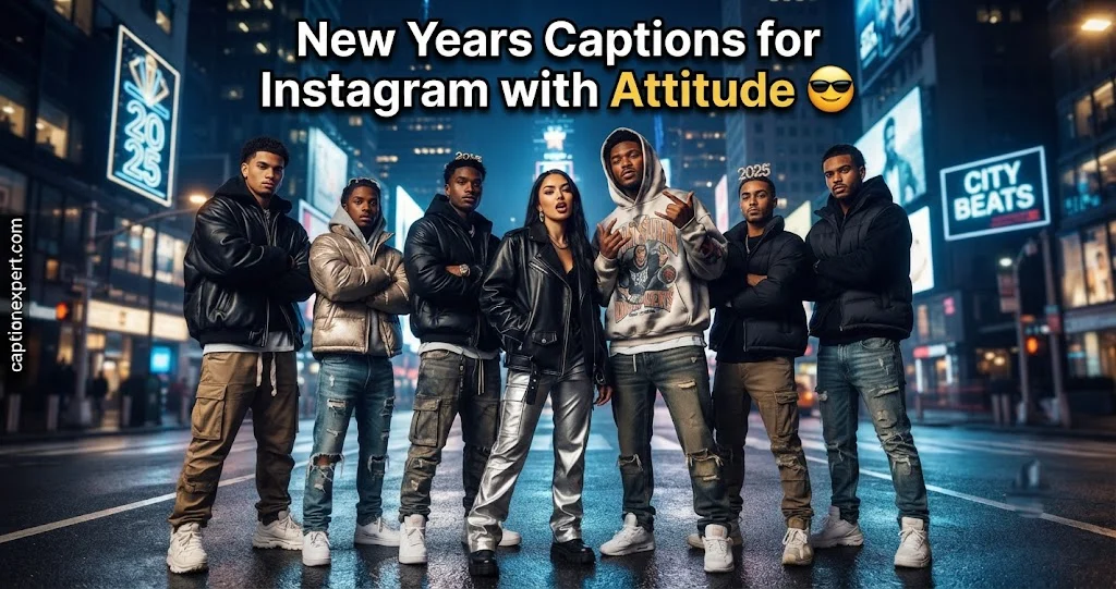 New Years Captions for Instagram Girls 