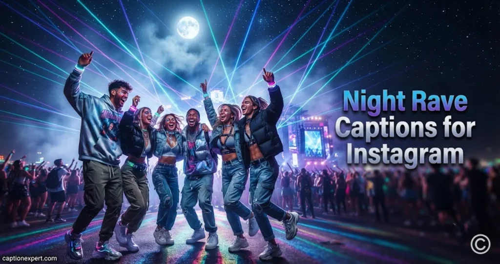 Night Rave Captions