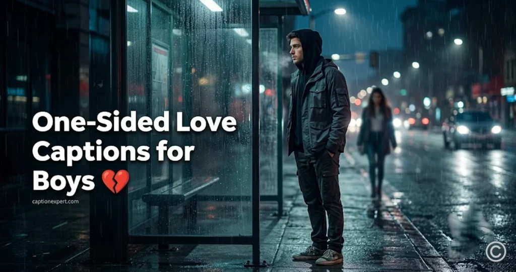 One-Sided Love Captions for Boys