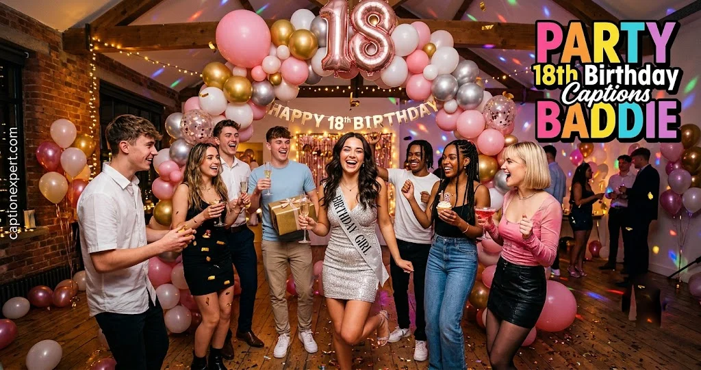  Party 18th Birthday Captions Baddie
