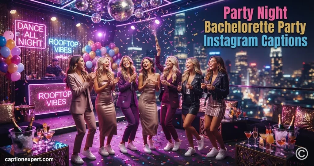 Party Night Bachelorette Party Instagram
