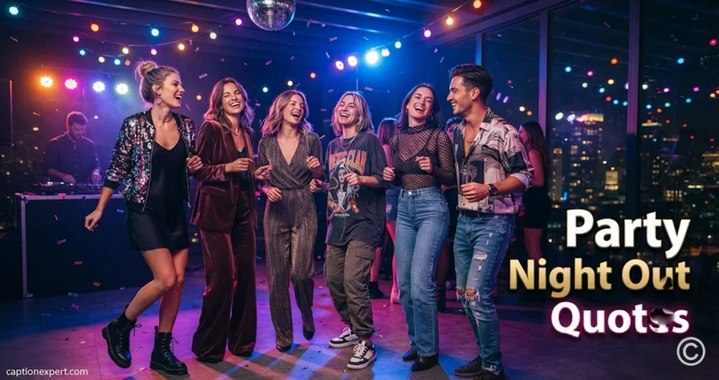 Party Night Out Quotes