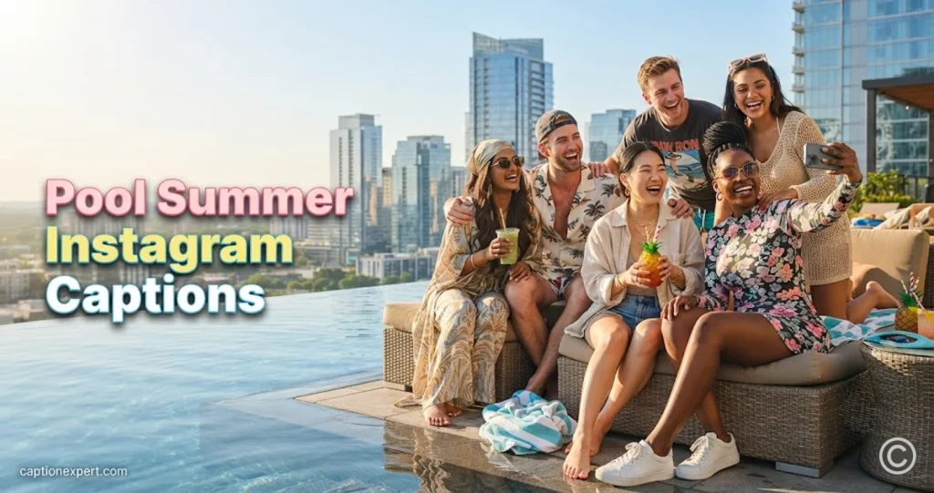 Pool Summer Instagram Captions