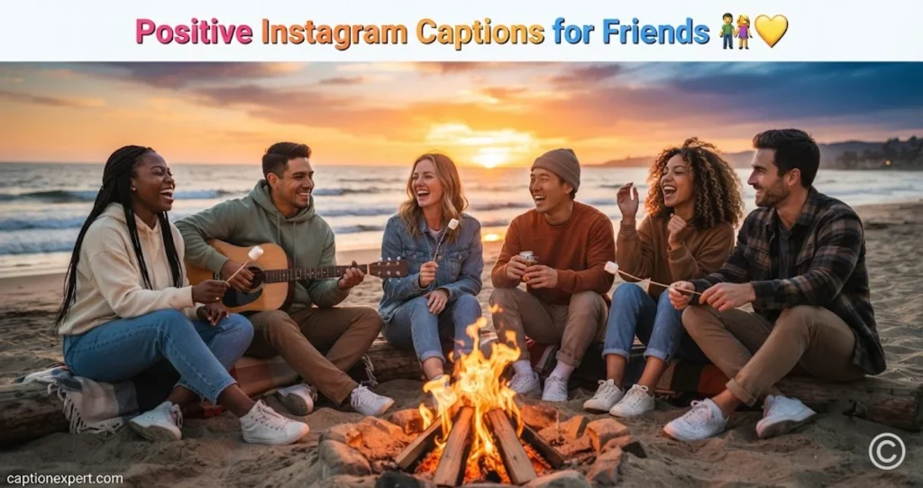  Positive Instagram Captions for Friends 