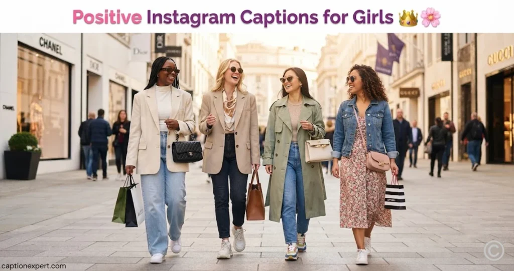 Positive Instagram Captions for Girls