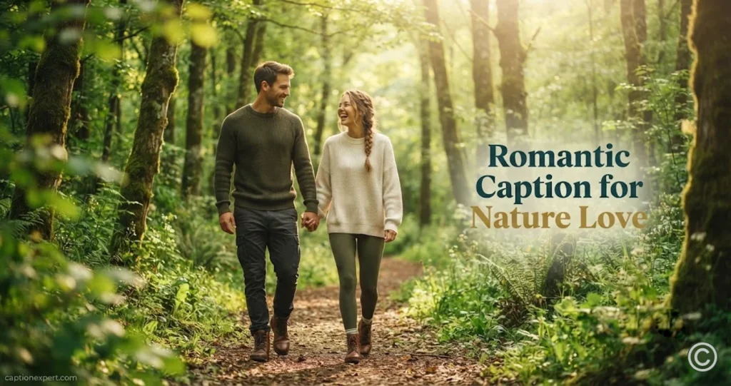 Romantic Caption for Nature Love 