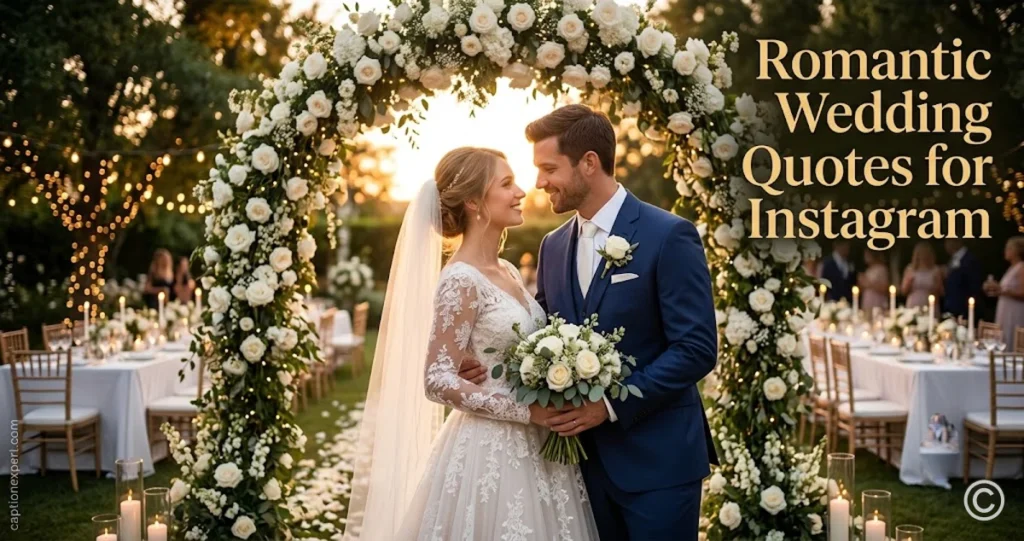Romantic Wedding Quotes for Instagram