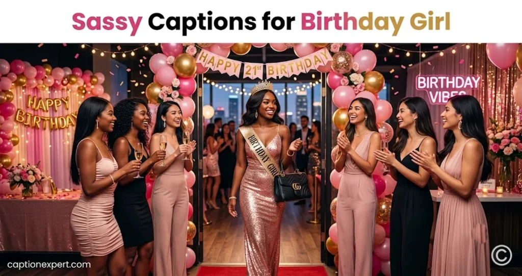 Sassy Captions for Birthday Girl 