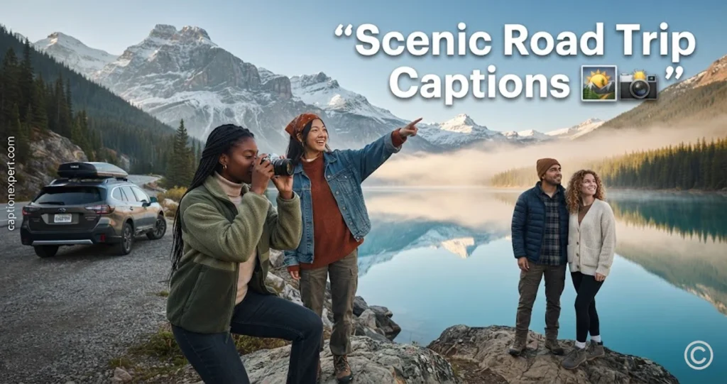 Scenic Road Trip Captions 