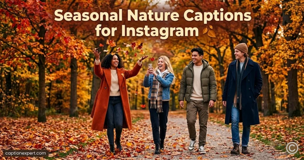 Seasonal Nature Captions for Instagram