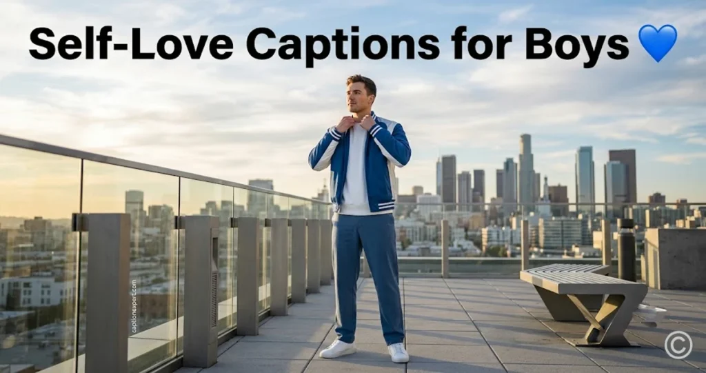 Self-Love Captions for Boys