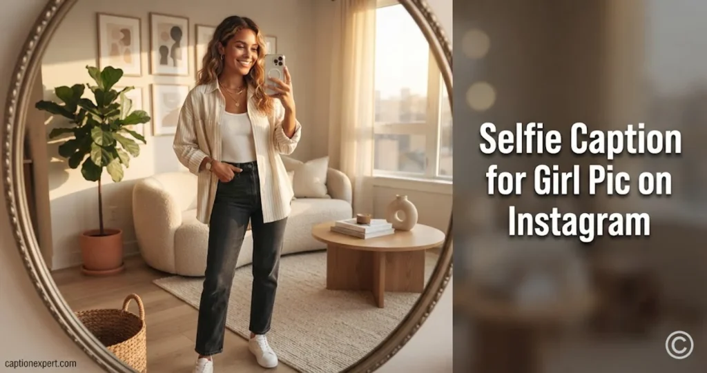 Selfie Caption for Girl Pic