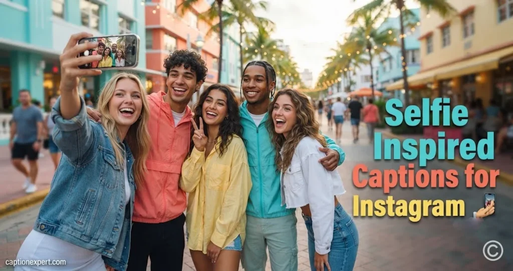 Selfie Inspired Captions for Instagram