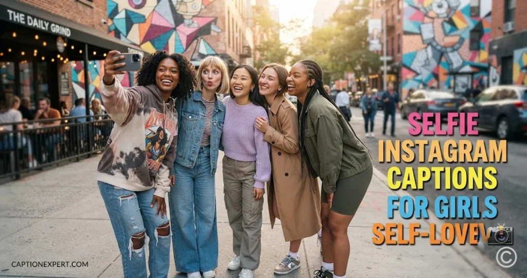 Selfie Instagram Captions for Girls Self-Love 